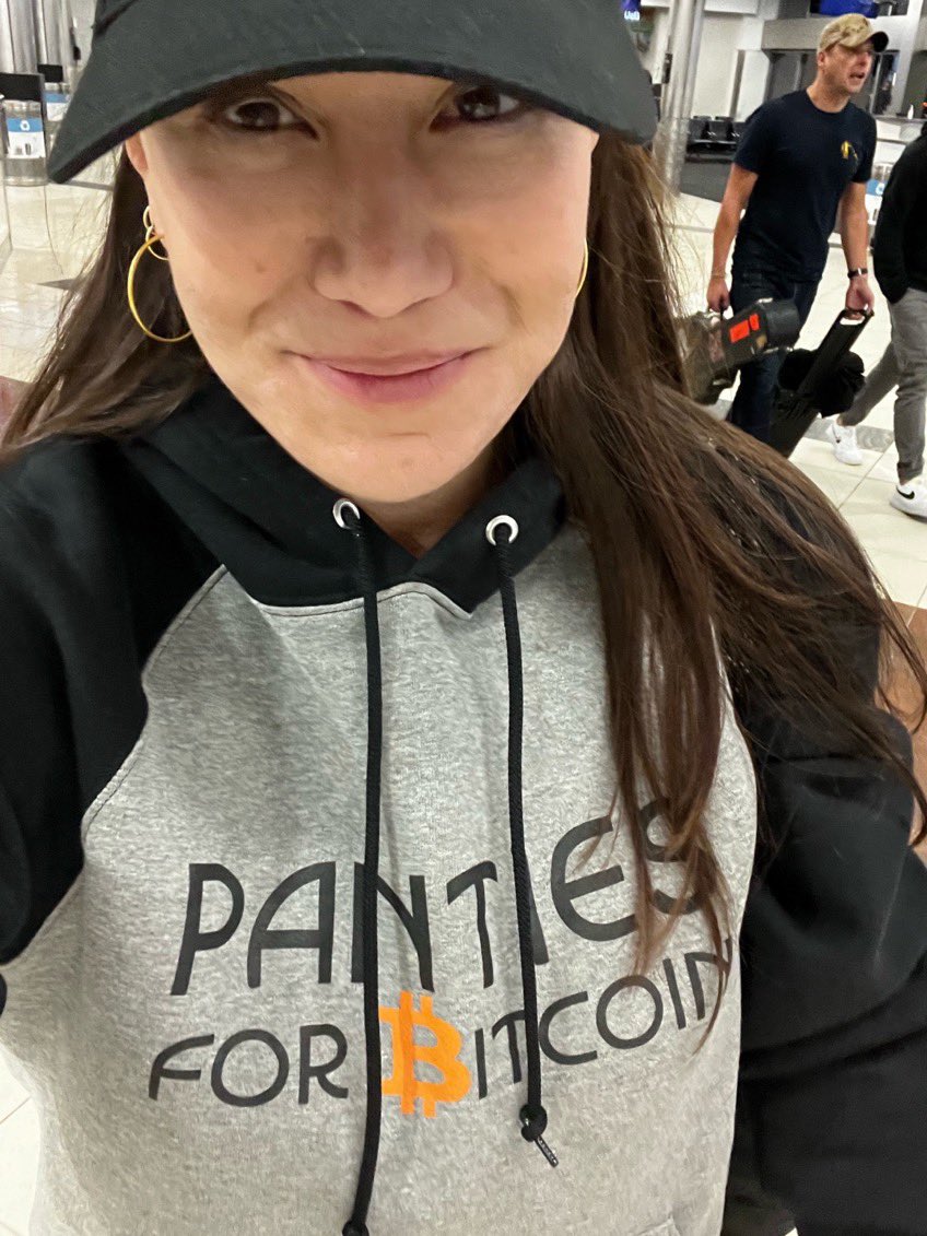 Panties for Bitcoin Hoodie