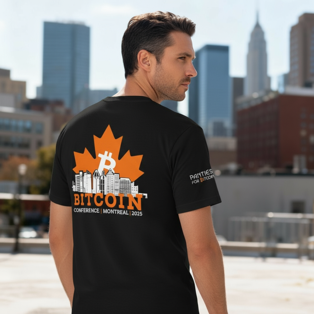 Panties For Bitcoin x The Canadian Conference - Limited Edition Tee